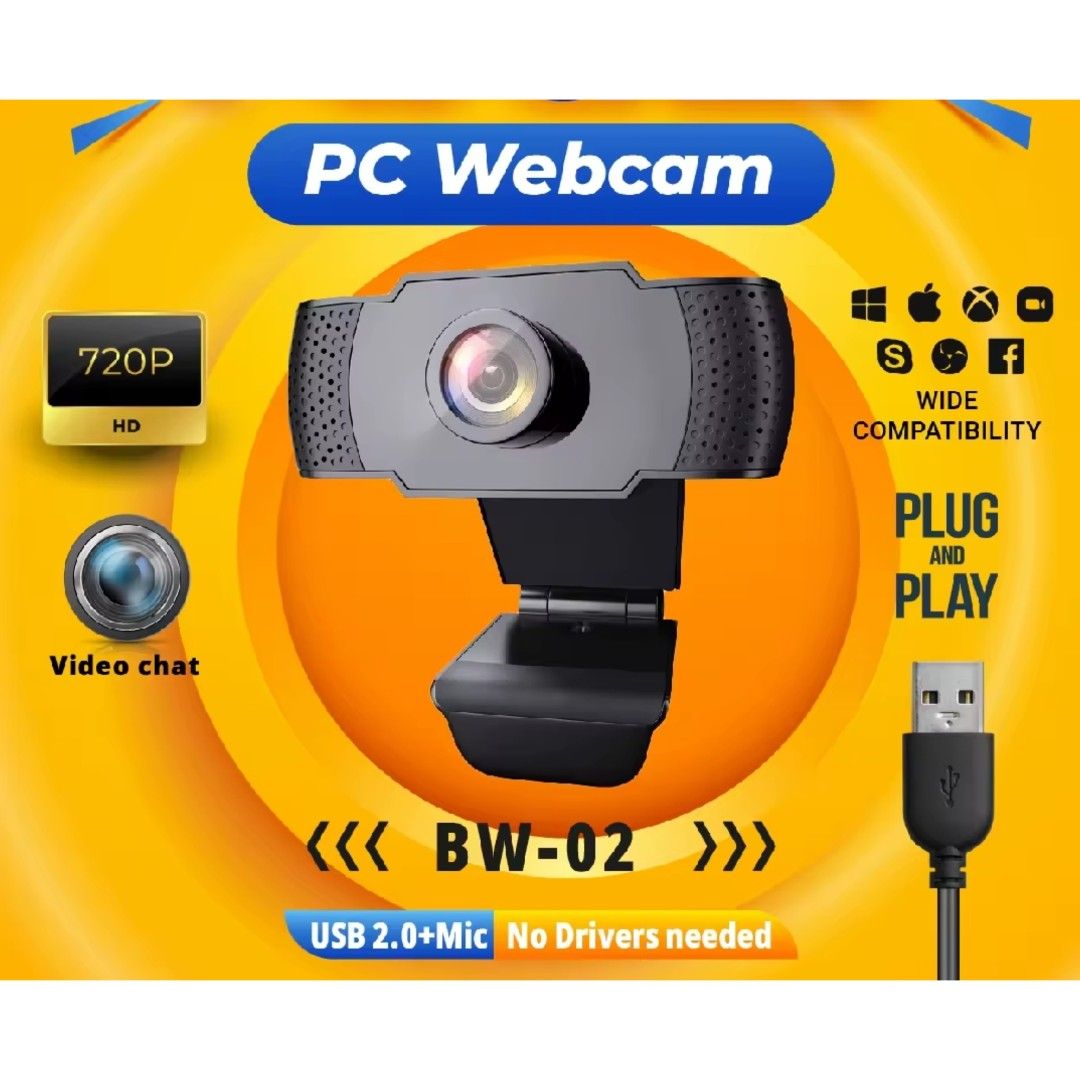 PC Webcam Camera (Category: Webcams) located in Quezon City. Submitted by all_items_50_each (Listing ID 1428650410, Image 1). Description: PC Webcam Camera 2 PCs available - 50/EACH bought online NEW, not tried/tested 💲ALL ITEMS 50 each 💰MOP: GCash ➕Add shipping fee ❌NO rush shipping, meet up, haggling ✔️for rush, use grab/lalamove 🚫NO return, refund, exchange ⚠️Color may vary due to lighting ⚠️BOUGHT ONLINE (the actual item, I received from t
