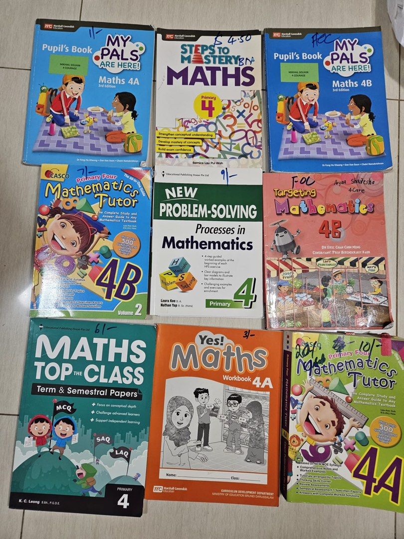 Primary School Math and Science Books - Various Titles, Hobbies & Toys ...