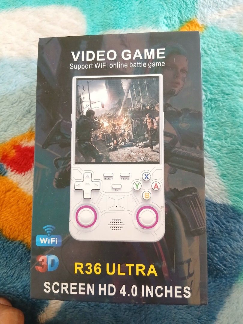R36 Ultra Handheld Game Console (Category: Others) located in Batangas. Submitted by cazzie2688 (Listing ID 1428607719, Image 1). Description: brand newbought it 2800 128gb .