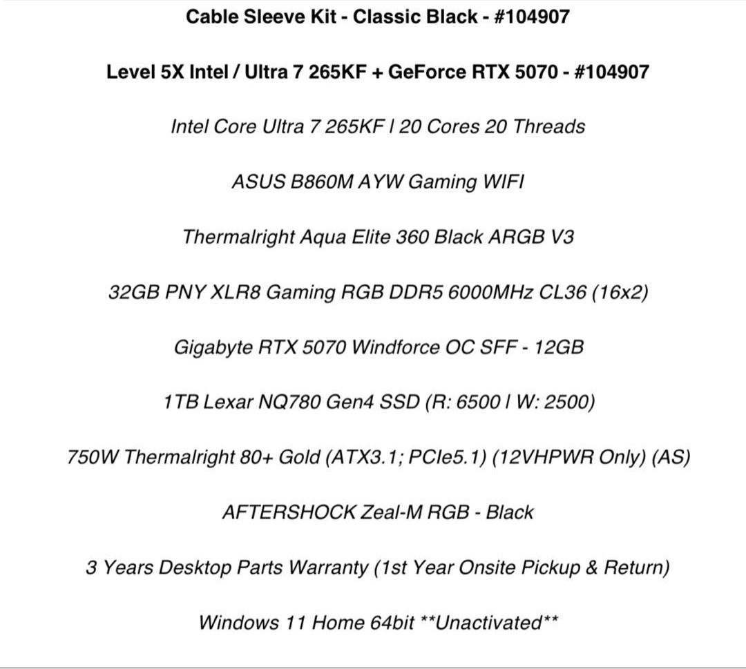 Rtx 5070 gaming pc desktop 6 months old413255840166072323