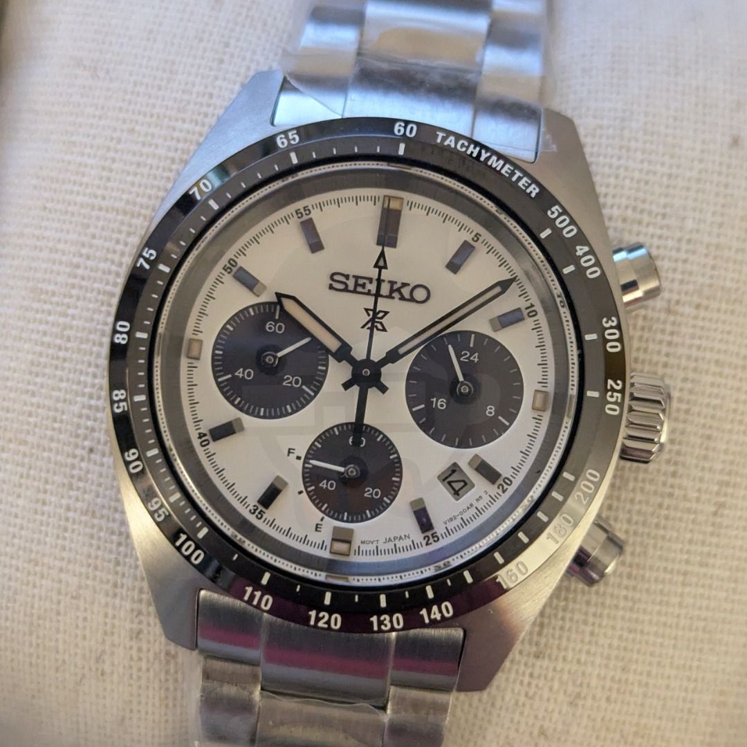 Seiko Prospex SSC961 / SBDL125 Speedtimer Chronograph (Category: Jewelry) located in Quezon City. Submitted by nerd_herd (Listing ID 1428673982, Image 1). Description: Seiko Prospex SSC961 / SBDL125 Speedtimer Chronograph Brand New with stickers, tags and warranty card Complete boxed set FREE Same day COD within M.M. via in-house riders Provincial - LBC COP (any LBC branch) or COD Mode of Payment: 💵 Cash on delivery 🏦 Cash and Bank Transfer.
