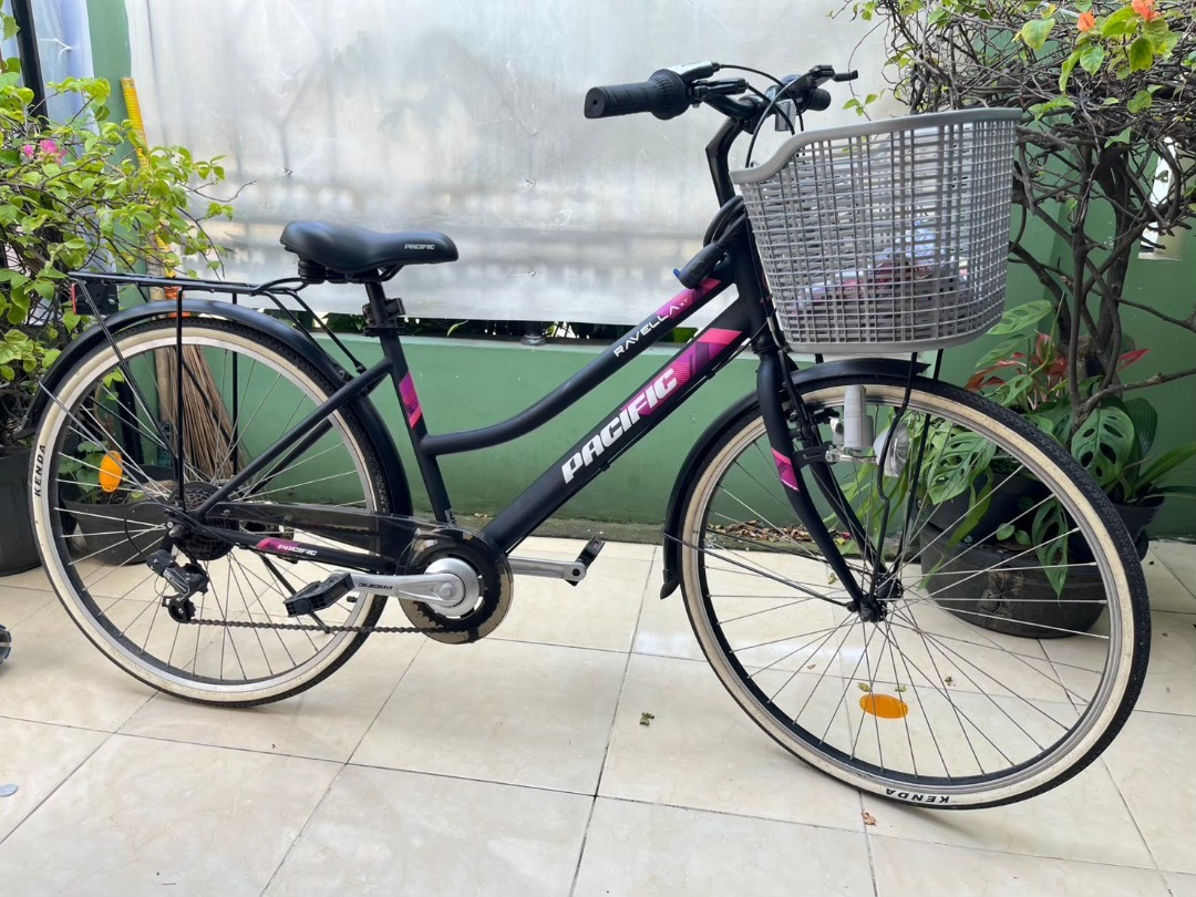 Sepeda Ravella XT Pacific City Bike 26 Inch Black Pink Purple, Olah ...