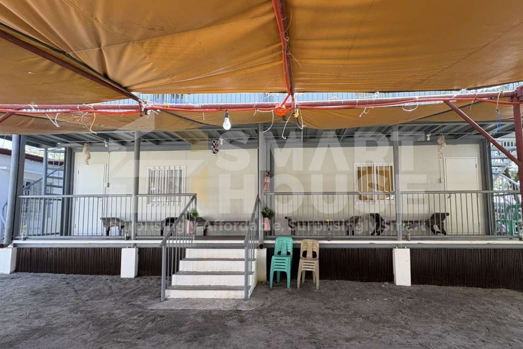 SMARTHOUSE PREFAB CONTAINER ACCOMMODATIONS (Category: Construction & Building Materials) located in Quezon City. Submitted by Smarthouseph (Listing ID 1428664680, Image 2). Description: Stop scrolling kung may beach resort ka, tapos hindi pa ganito ang accomodations mo! 👀🏖️ Ito ang bagong level ng beach accommodation — Prefab, Practical, at Profitable. 🔥 Smart investment. Smart income. 🌊✨ 📌 Branches: Manila, Cebu, Davao, Iloilo 🌐 www.smarth