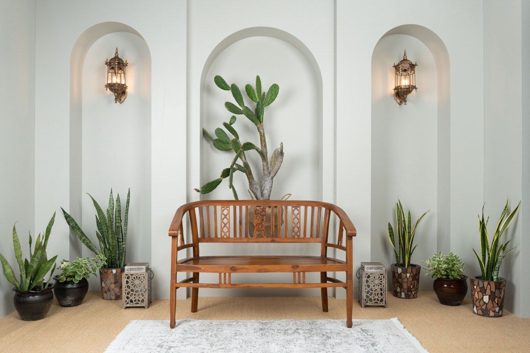 Studio Backdrop (Category: Other Photography Accessories) located in Kuala Lumpur. Submitted by iena91 (Listing ID 1428619316, Image 1). Description: Width 12ft Height 9ft Side panel 2ft Will dismantle Each panel sized 4ft x 9ft Backdrop and lights only not including chair, plants and vases. Condition like new Painted with Jotun Timeless Used for photoshoot only Lalamove/ pick up at Telok Panglima Garang .