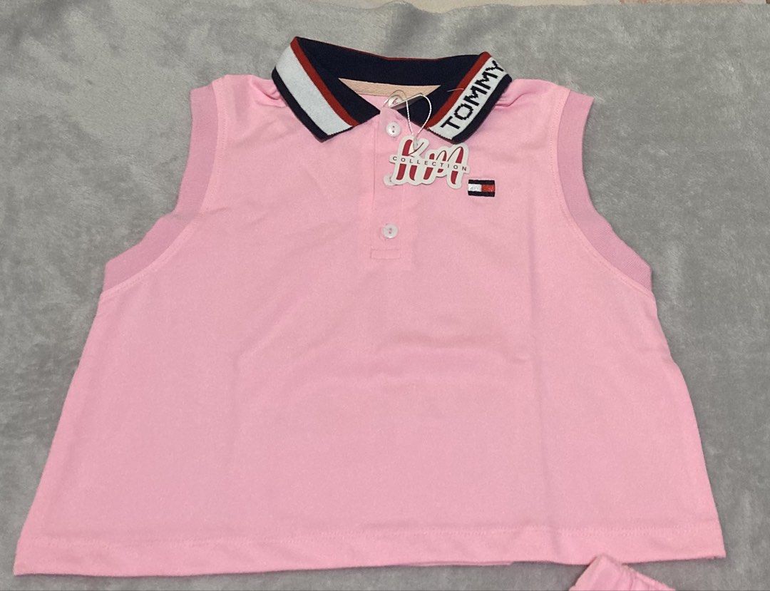 Tommy Hilfiger Pink Shorts Set (Category: Babies & Kids Fashion) located in Quezon City. Submitted by calixboy (Listing ID 1428608134, Image 2). Description: Brandnew Tommy Hilfiger set (Made in Vietnam) Size 11T on tag (runs small good for 6-8y) 280php Payment via Gcash/bank transfer Pick-up/Lalamove only .