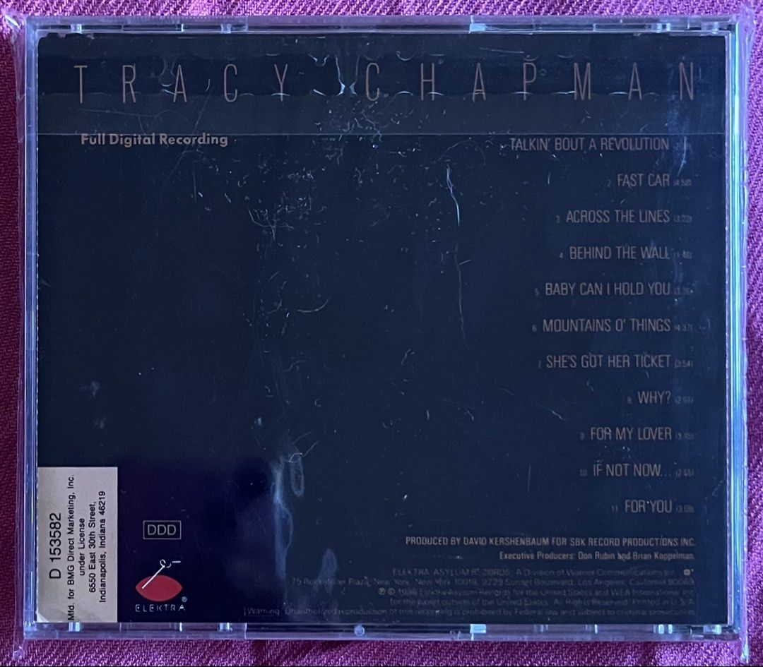Tracy Chapman - Self Titled (Category: Vinyls) located in San Fernando. Submitted by yslkouros (Listing ID 1428783291, Image 2). Description: .