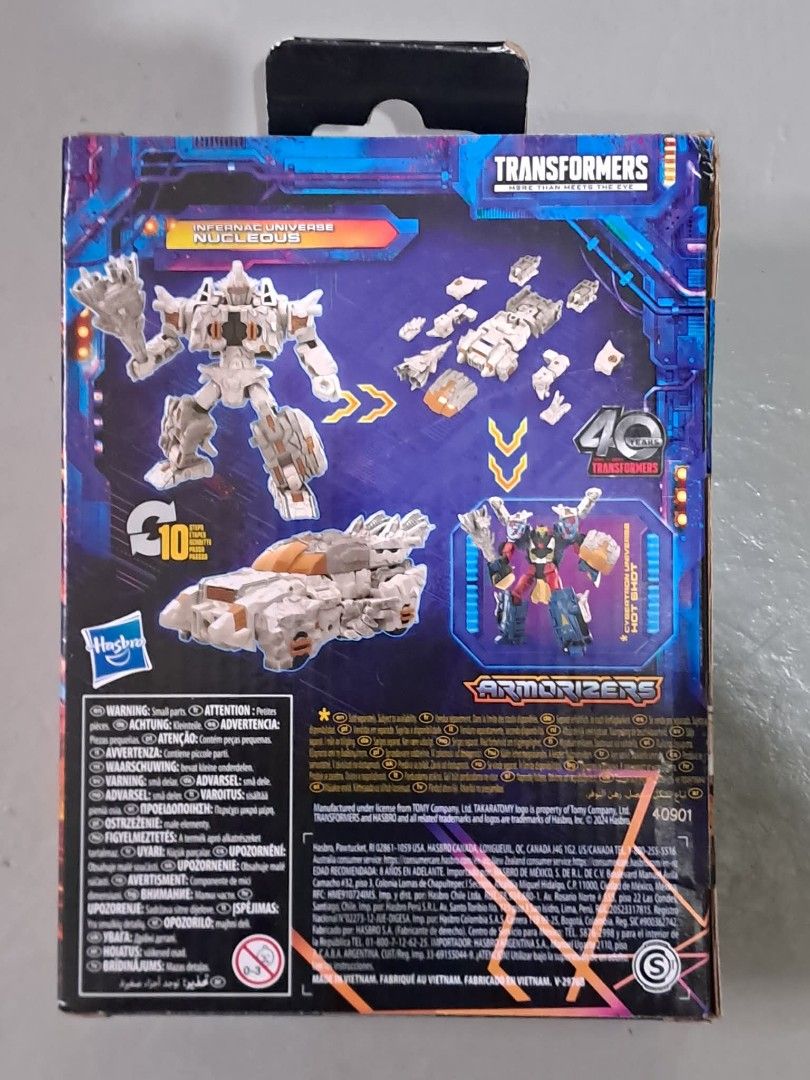Transformers Legacy United Deluxe class Nucleous (Hot Shot Armorizer) (Category: Action & Battle Toys) located in Pasig City. Submitted by bechay2 (Listing ID 1428717341, Image 2). Description: Transformers Legacy United Deluxe class Nucleous - 1100 (Hot Shot Armorizer) .