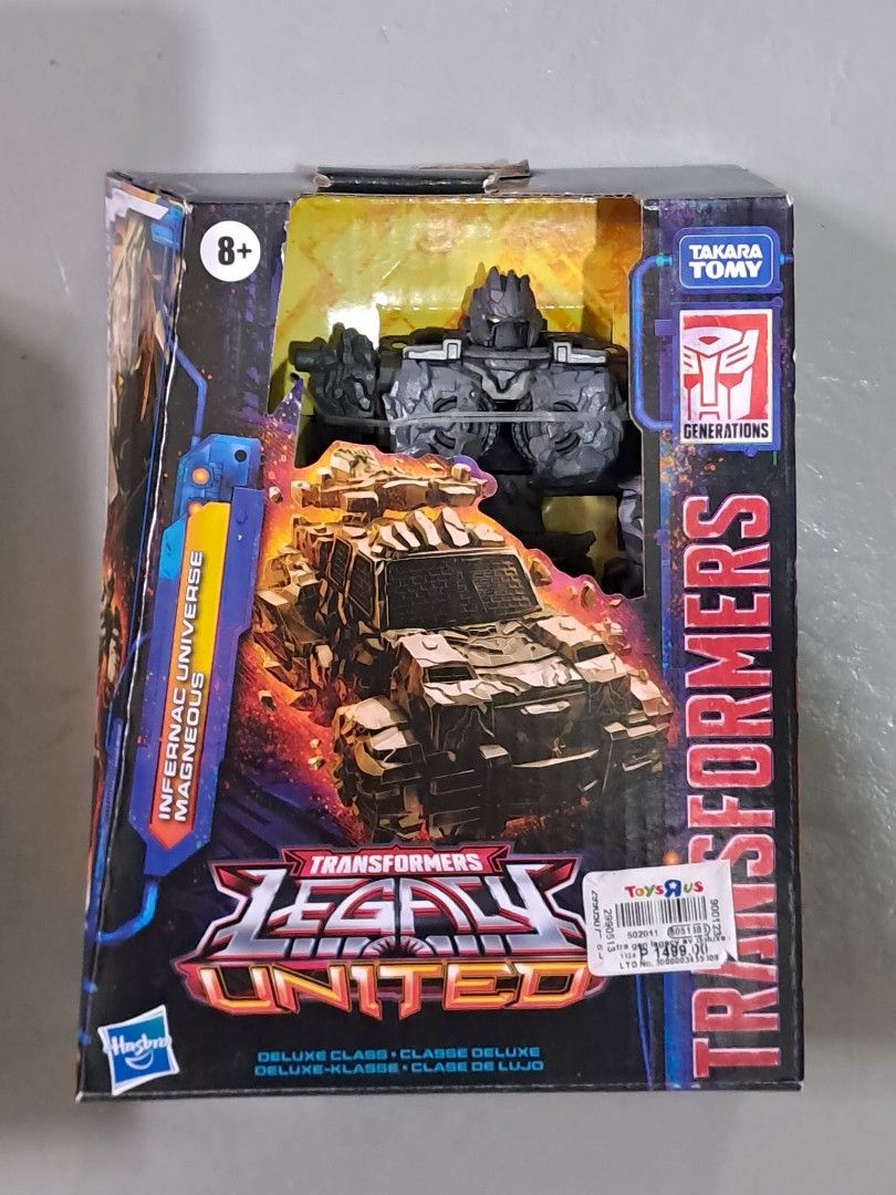 Transformers Legacy United Deluxe class Magneous - (Bumblebee Armorizer) (Category: Action & Battle Toys) located in Pasig City. Submitted by bechay2 (Listing ID 1428717544, Image 1). Description: Transformers Legacy United Deluxe class Magneous - 1100 (Bumblebee Armorizer).
