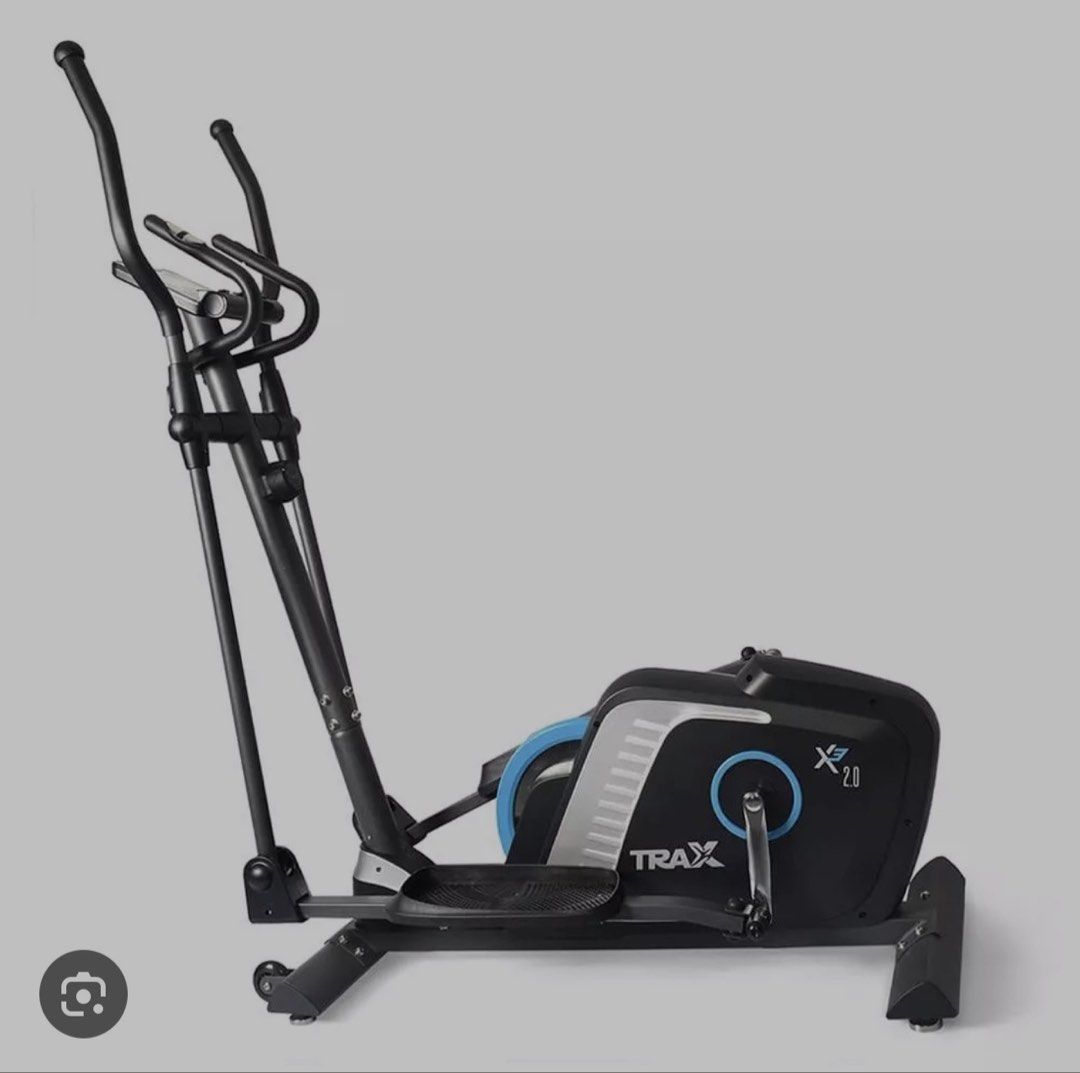 Trax X3 2.0 Elliptical Trainer Workout Cardio Machine (Category: Cardio & Fitness Machines) located in Mandaluyong City. Submitted by mlpmd (Listing ID 1428711033, Image 2). Description: Selling my elliptical machine because I need more space and I have not really been using it anymore. Bought this at Chris Sports Shangrila Mall for Php 20k. It is well-taken care of and is in very good condition. I will also be giving the mat under it for FREE (b