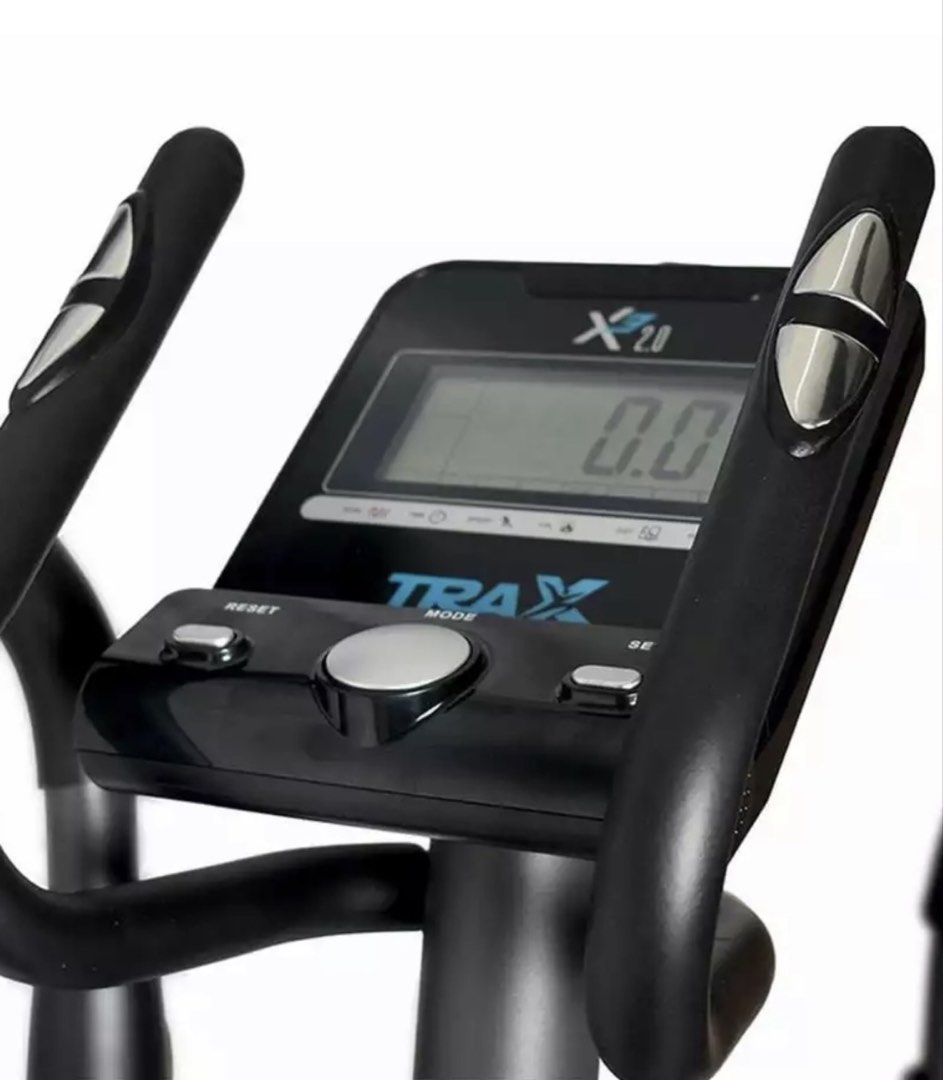 Trax X3 2.0 Elliptical Trainer Workout Cardio Machine (Category: Cardio & Fitness Machines) located in Mandaluyong City. Submitted by mlpmd (Listing ID 1428711033, Image 3). Description: Selling my elliptical machine because I need more space and I have not really been using it anymore. Bought this at Chris Sports Shangrila Mall for Php 20k. It is well-taken care of and is in very good condition. I will also be giving the mat under it for FREE (b