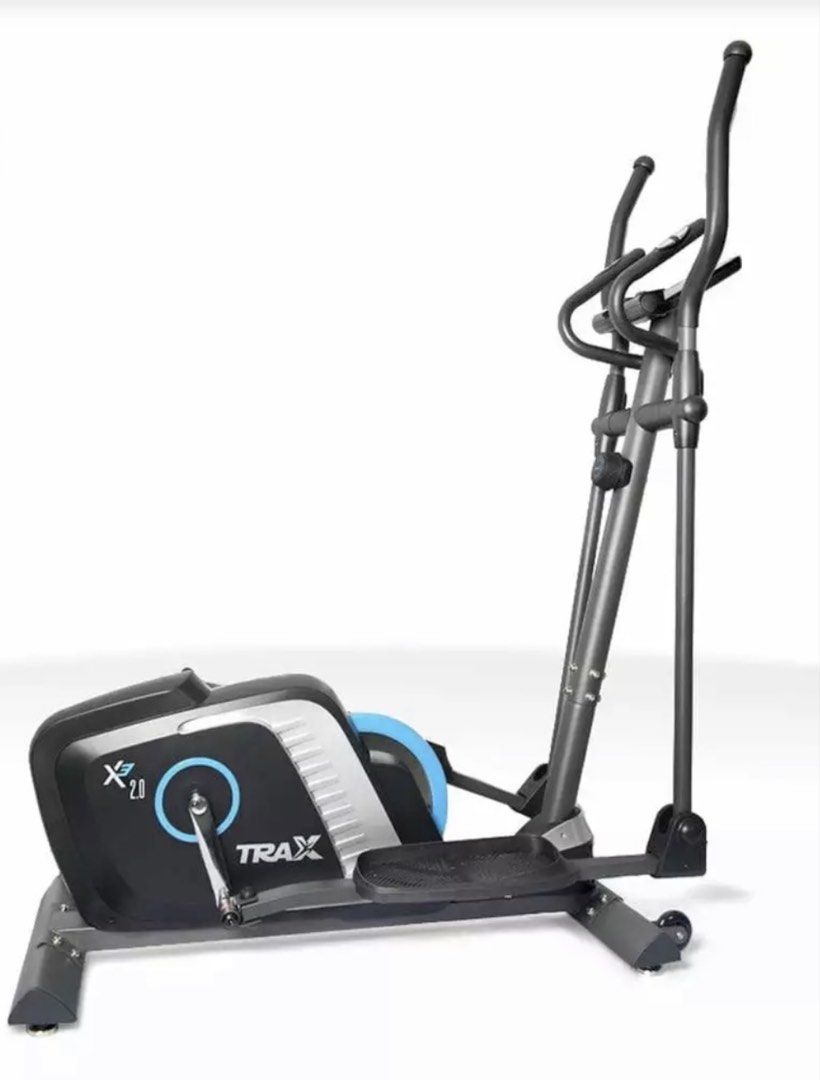 Trax X3 2.0 Elliptical Trainer Workout Cardio Machine (Category: Cardio & Fitness Machines) located in Mandaluyong City. Submitted by mlpmd (Listing ID 1428711033, Image 1). Description: Selling my elliptical machine because I need more space and I have not really been using it anymore. Bought this at Chris Sports Shangrila Mall for Php 20k. It is well-taken care of and is in very good condition. I will also be giving the mat under it for FREE (b