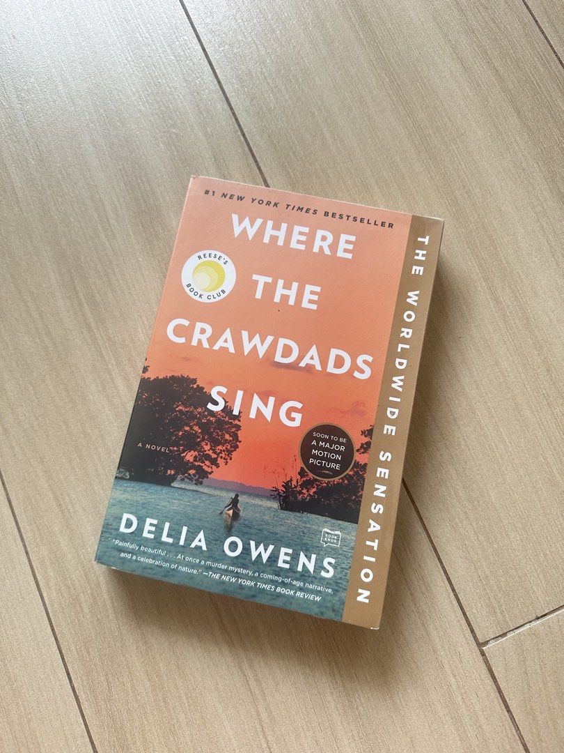 Where the Crawdads Sing by Delia Owens (Category: Storybooks) located in Quezon City. Submitted by sammylicious (Listing ID 1428642985, Image 1). Description: Copy of "Where the Crawdads Sing" by Delia Owens. It is a novel and a New York Times bestseller. The book is a worldwide sensation and is soon to be a major motion picture. The book is published by Putnam..