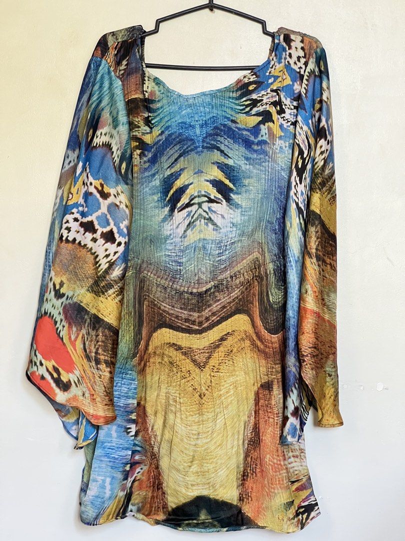 Whimsy Boho fairycore Cottagecore Y2k Dress (Category: Blouses) located in Manila. Submitted by alingmads (Listing ID 1428665965, Image 2). Description: Can fit S to L Very very soft flowy cloth.