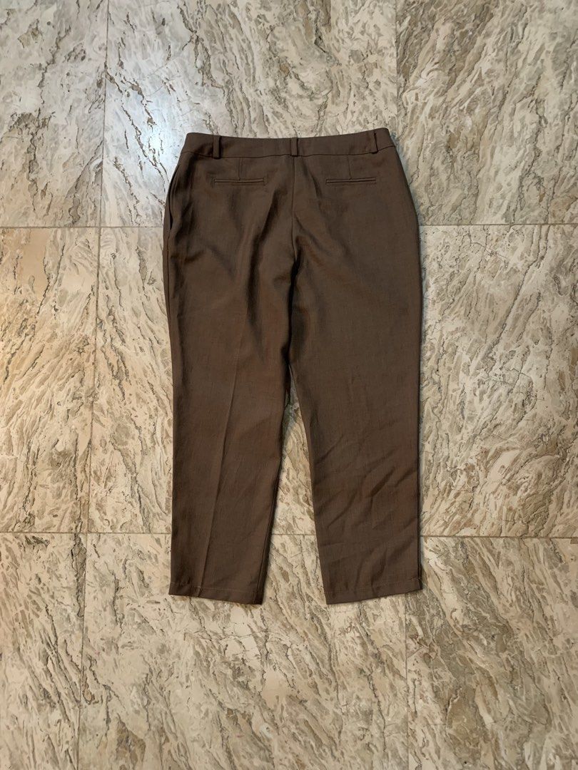 X-Feel Brown Pants (Category: Jeans) located in Cabanatuan. Submitted by sfracks (Listing ID 1428685670, Image 3). Description: Waist around: 35 Thighs: 11 Length: 36 Leg opening: 8 Color may vary due to lighting Pay first before shipping Accepting Payment online only.