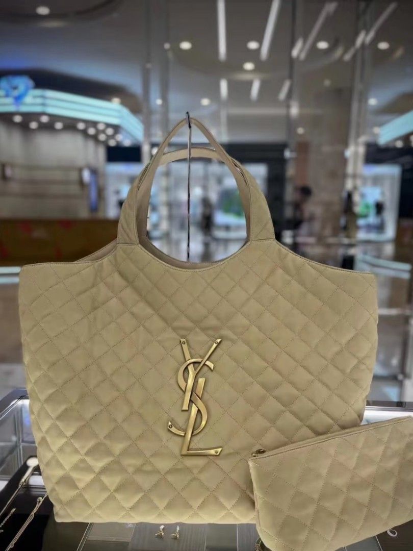 YSL icare maxi (PRE ORDER) (Category: Luxury Bags & Wallets) located in Las Pinas. Submitted by glamdustph (Listing ID 1428718537, Image 1). Description: 💯 authentic STAFF SALE retail price 294,000 at least 80k dp 2-3 weeks eda via air cargo plus loc sf thank you.