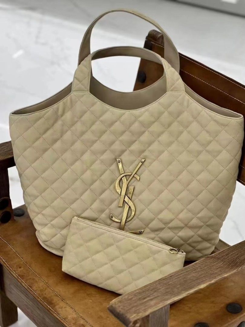YSL icare maxi (PRE ORDER) (Category: Luxury Bags & Wallets) located in Las Pinas. Submitted by glamdustph (Listing ID 1428718537, Image 2). Description: 💯 authentic STAFF SALE retail price 294,000 at least 80k dp 2-3 weeks eda via air cargo plus loc sf thank you.