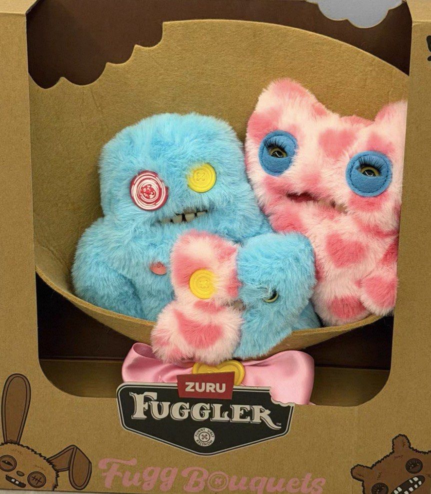 CHEAPEST!! ZURU Fuggler Bouquet Plush Toys - New, Toys