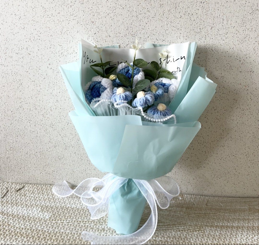 $10 - $14.90 only!!! Crochet Flower Bouquets | birthday| NS POP, ORD ...