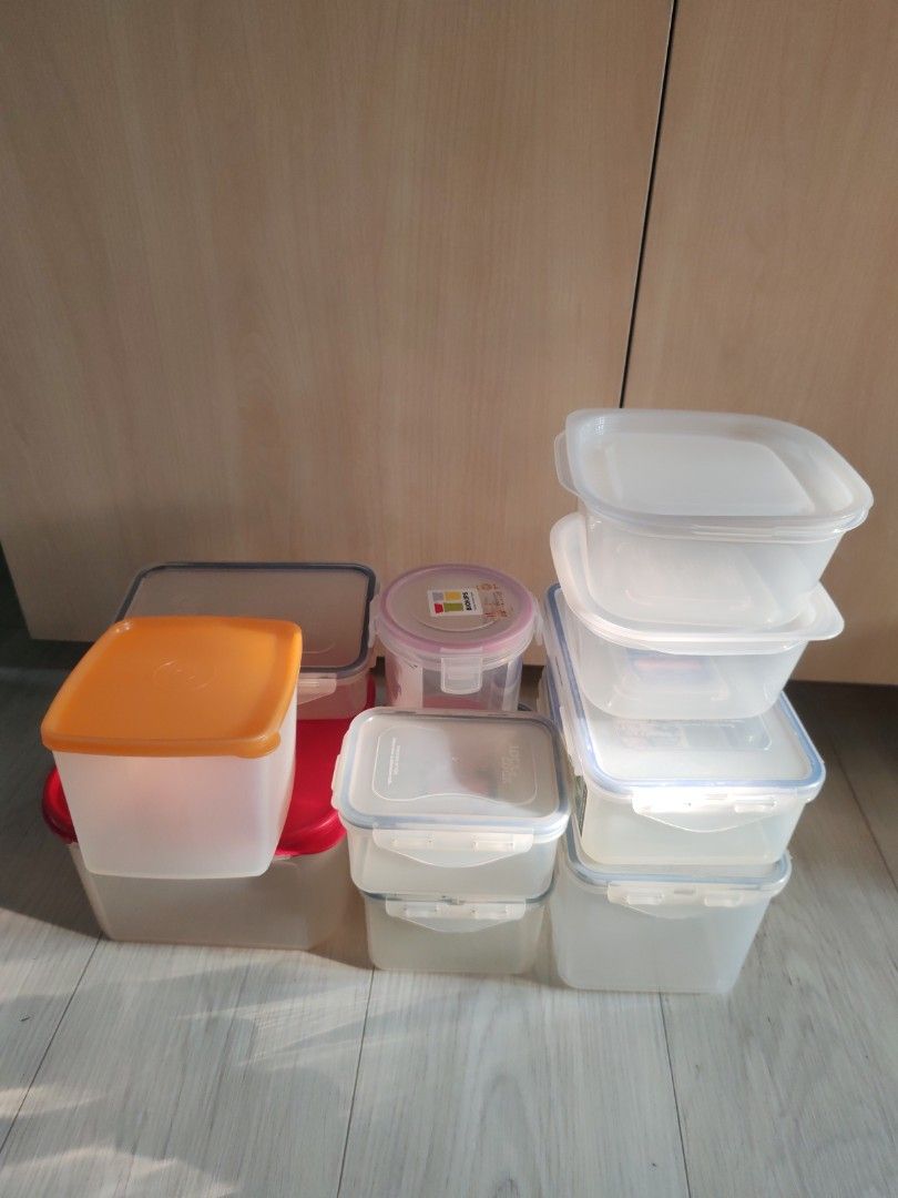 10 Assorted Food Storage Containers466757334692669440
