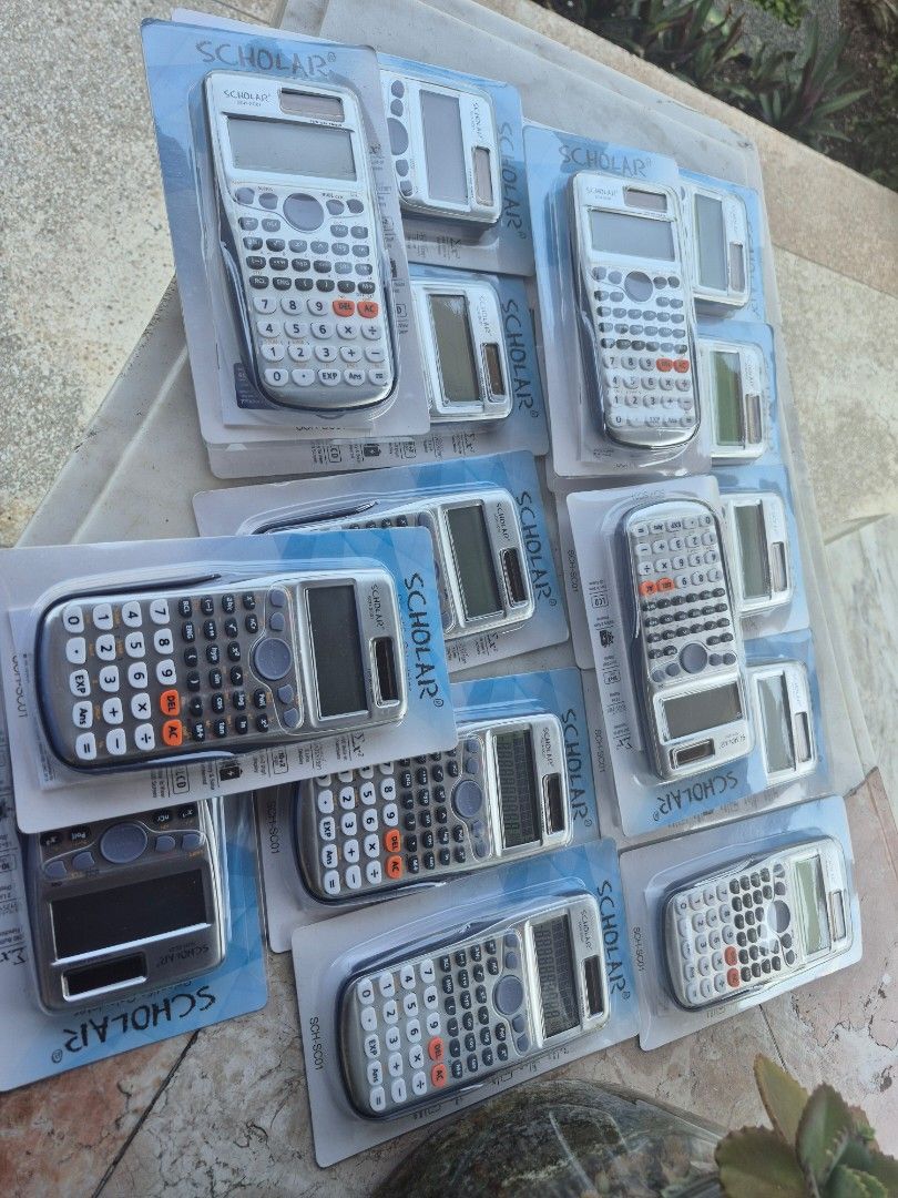 15 pcs scientific calculator for take all (Category: Stationery & School Supplies) located in Paranaque City. Submitted by isay_virtualstore (Listing ID 1428803777, Image 2). Description: 15 pcs scientific calculator for take all solar and battery powered never used .