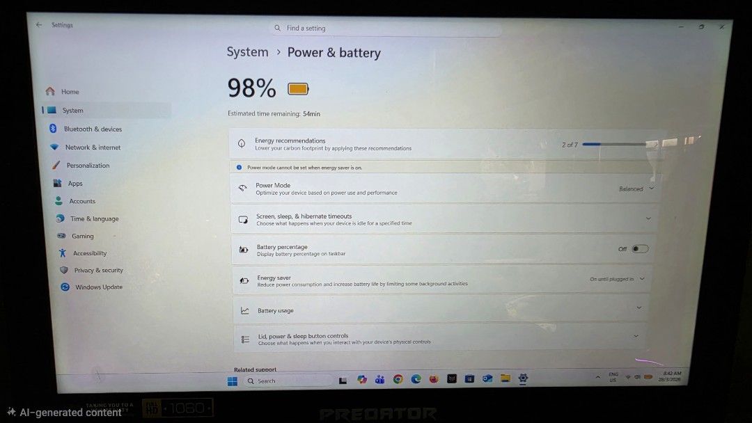 Acer Predator Helios 300 Gaming Laptop412355742422149123
