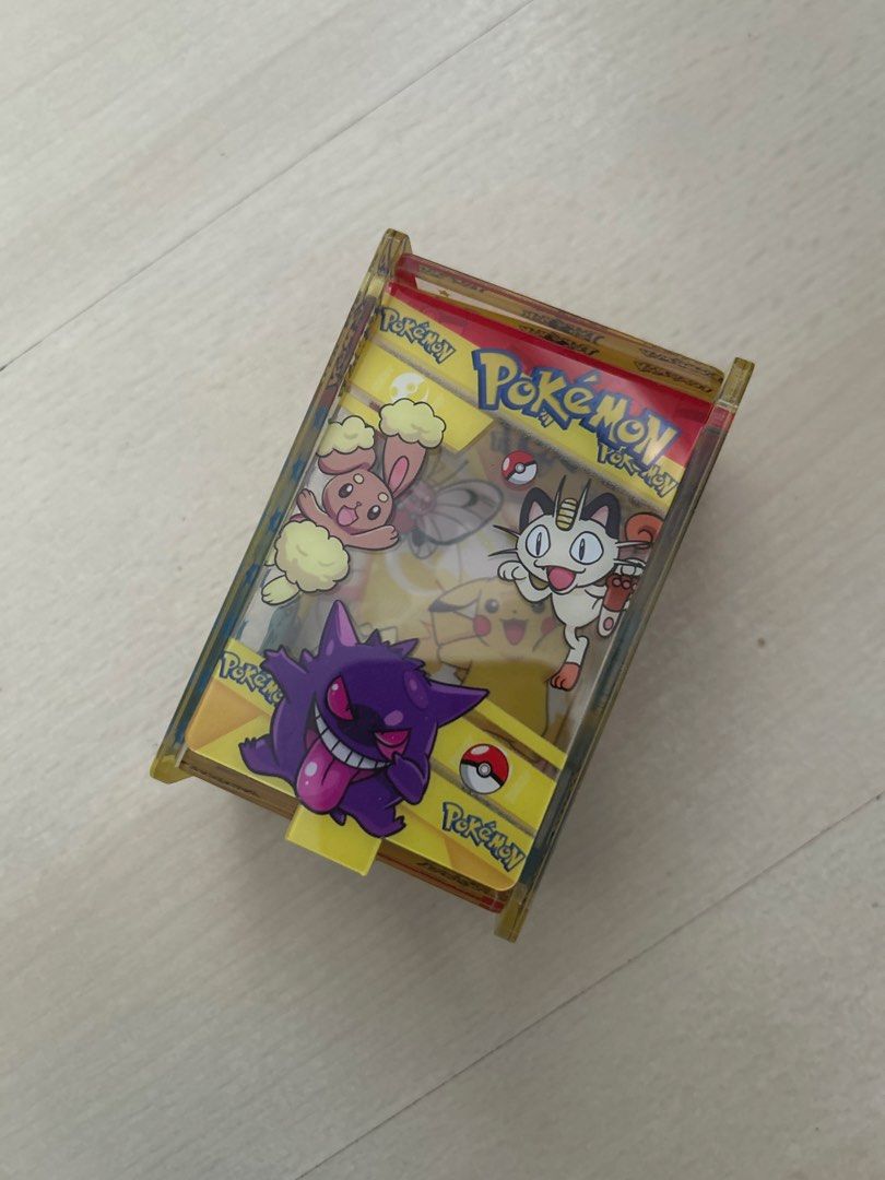 Acrylic Pokemon Container Box, Furniture & Home Living, Home ...