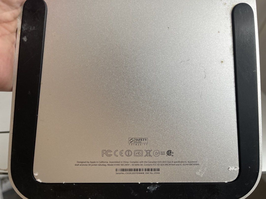 Apple iMac A1418 - Not Booting411556816859975682