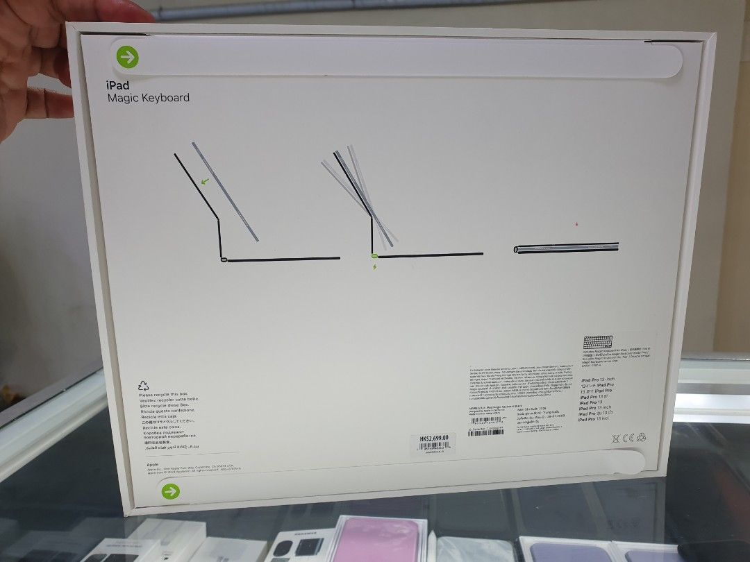 Apple iPad Magic Keyboard 13-inch brandnew (Category: Computer Keyboard) located in San Juan City. Submitted by chelle.celino (Listing ID 1428861262, Image 2). Description: magic keyboard 13-inch brandnew sealed all original 1yr warranty apple call or txt me 09526547779.09353229255 we do meet up cash on delivery physical store Grenhills shopping center .