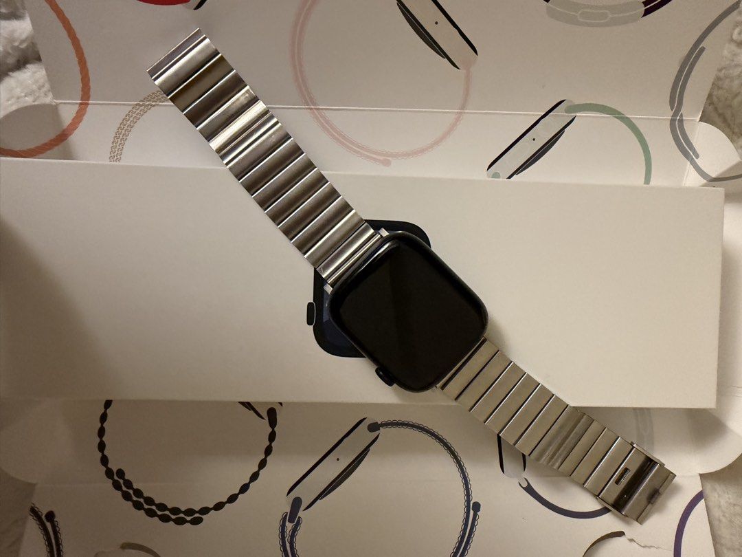 Apple Watch Series 9 45mm Midnight Blue (Category: Wearables & Smart Watches) located in Manila. Submitted by wardrobepal (Listing ID 1428813724, Image 3). Description: READ FIRST BEFORE INQUIRING ‼️ ‼️ Slightly negotiable. NO LOW BALLER. DON’T INQUIRE IF YOU’RE ASKING FAR BELOW THE LISTED PRICE ‼️ Selling at a very low price already. If you prefer a flawless unit, buying brand new may be the better option. Apple Watch Series 9 45mm Midnight Blue