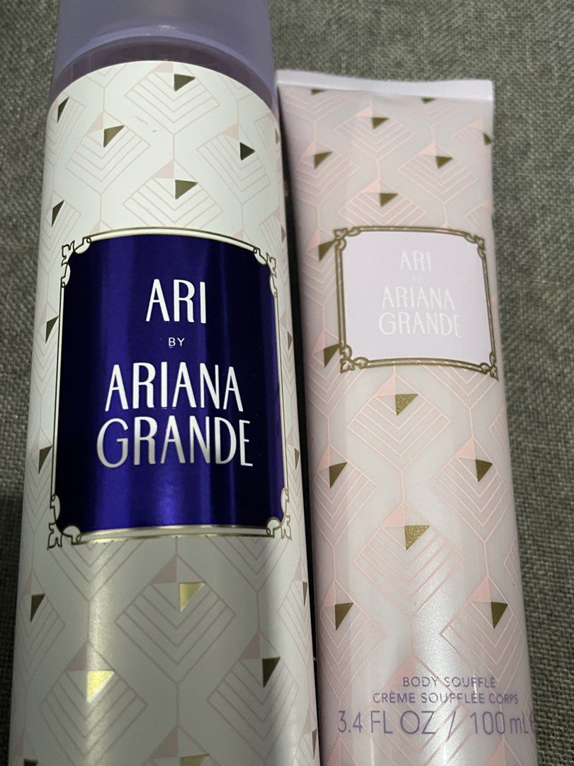 Ari by Ariana Grande Body Mist and Body Souffle Set, Beauty & Personal ...