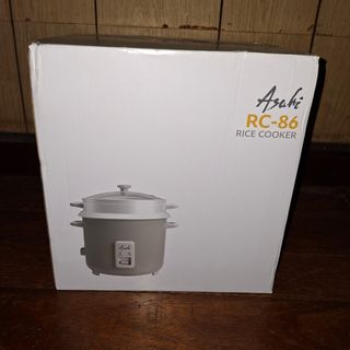 Asahi RC-86 Rice Cooker steamer, TV & Home Appliances, Kitchen ...