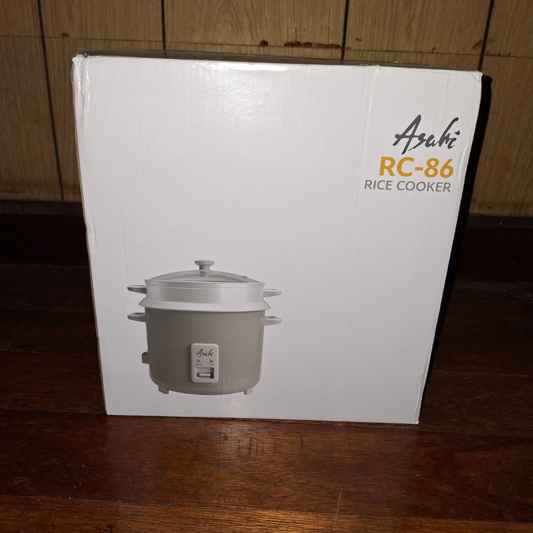 Asahi rice cooker steamer (Category: Cookers) located in Pasig City. Submitted by fasttech01 (Listing ID 1428946911, Image 2). Description: This is available as long as this is posted/visible listing. You may message me with the answer to the following questions once you are fully decided to purchase, should you need further thinking and canvassing you may just save the listing for future reference. 1. Will you be personally picking it up or ship