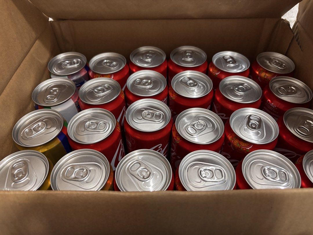 Assorted Coke, 100 plus, Sprite 45 cans/bottles, Food & Drinks ...