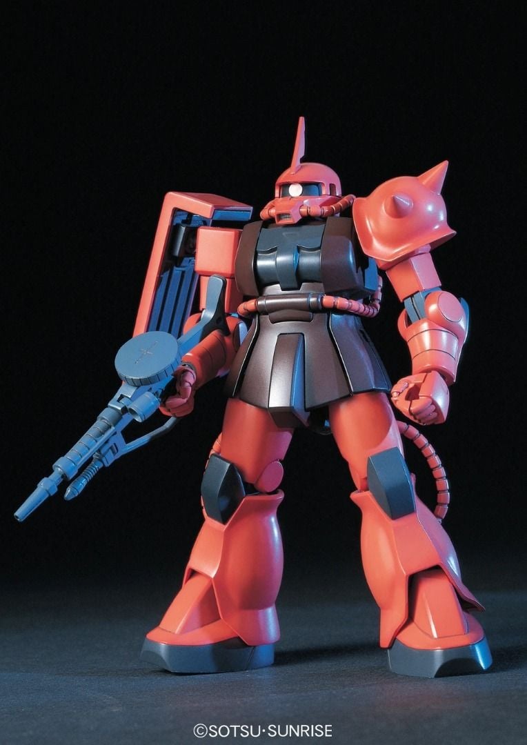 Bandai HG Gundam Gunpla HGUC MS-06S Zaku II Commander Type (Char ...