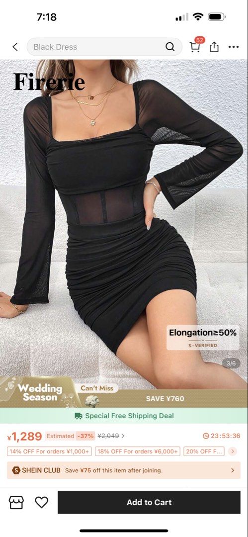 Black Ruched Bodycon Dress (Category: Dresses) located in Lapu Lapu. Submitted by kasurin (Listing ID 1428985915, Image 3). Description: Nice quality. Ordered when K was in Japan but never used..