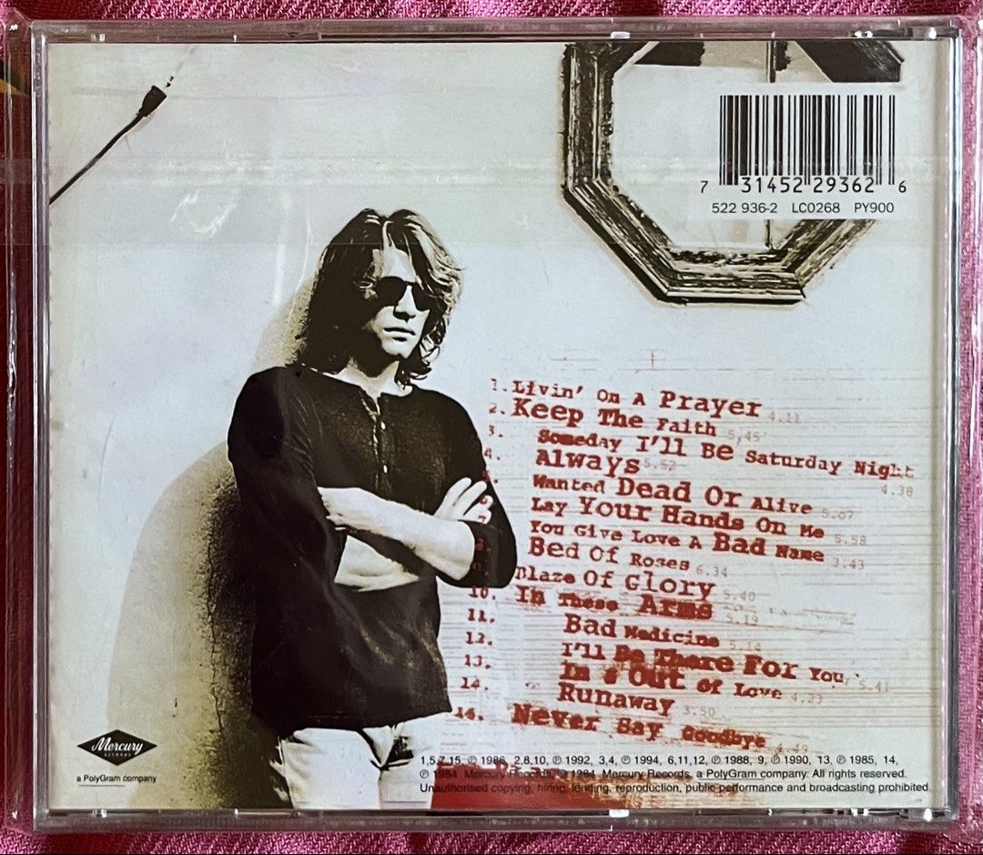 Bon Jovi - Cross Road (Compilation) (Category: CDs & DVDs) located in San Fernando. Submitted by yslkouros (Listing ID 1428905913, Image 2). Description: .