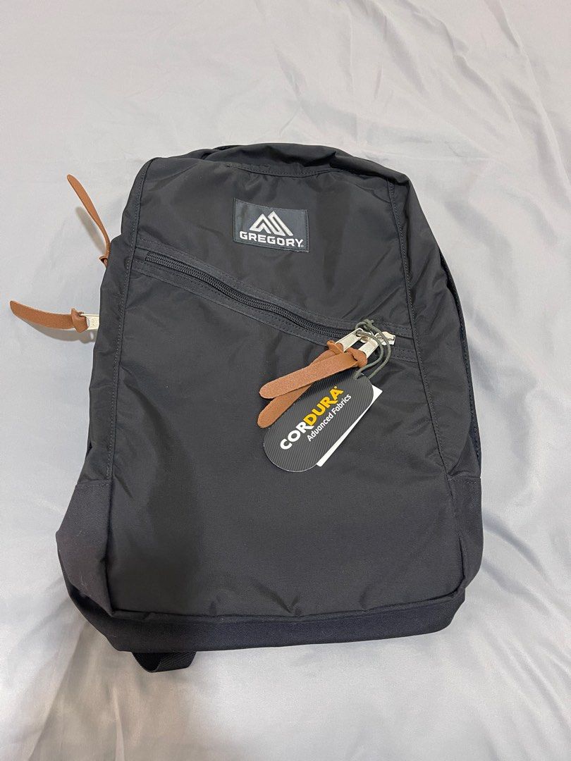 BRAND NEW Gregory Overhead Day Backpack (Black) (Category: Backpacks) located in Quezon City. Submitted by tatytats (Listing ID 1428840826, Image 1). Description: FOR SALE BRAND NEW Gregory Overhead Day backpack Condition: Brand new, never used Color: Black Capacity: 22L - has sleeve for storing PCs and documents - built-in pocket for valuables - shoulder harness similar to that of a daypack Price: 3,900php (original price is 8,490php) Location: 