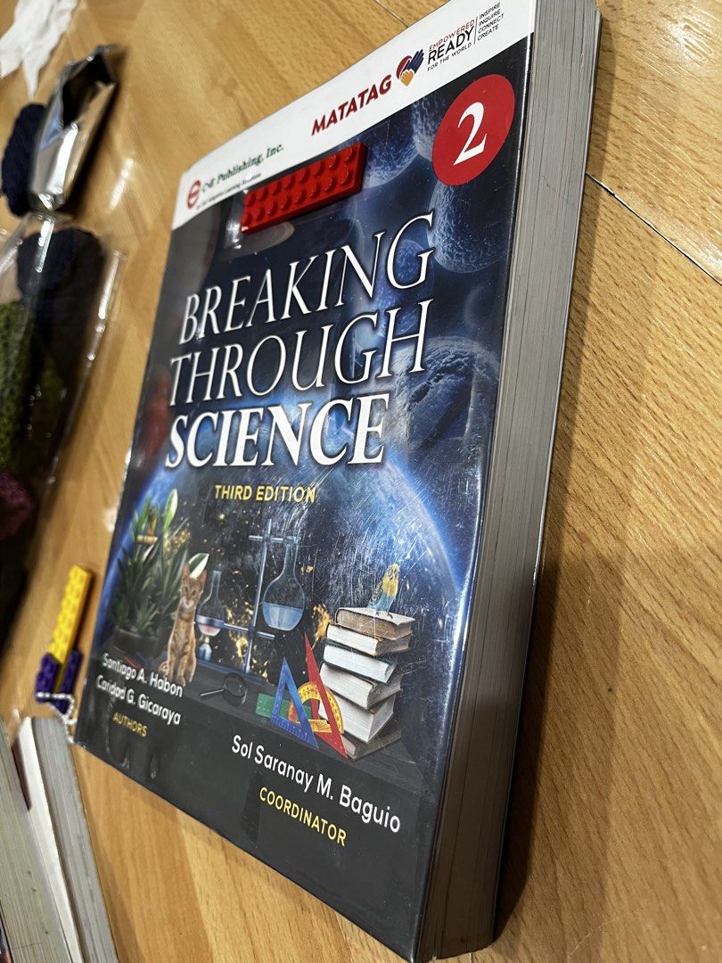 Breaking Through Science Grade 2 Textbook (Category: Textbooks) located in Mandaluyong City. Submitted by j1jinky (Listing ID 1428881174, Image 2). Description: Breaking Through Science Grade 2 Textbook Condition: like new Authors: Santiago A Habon Caridad G Gicaraya .