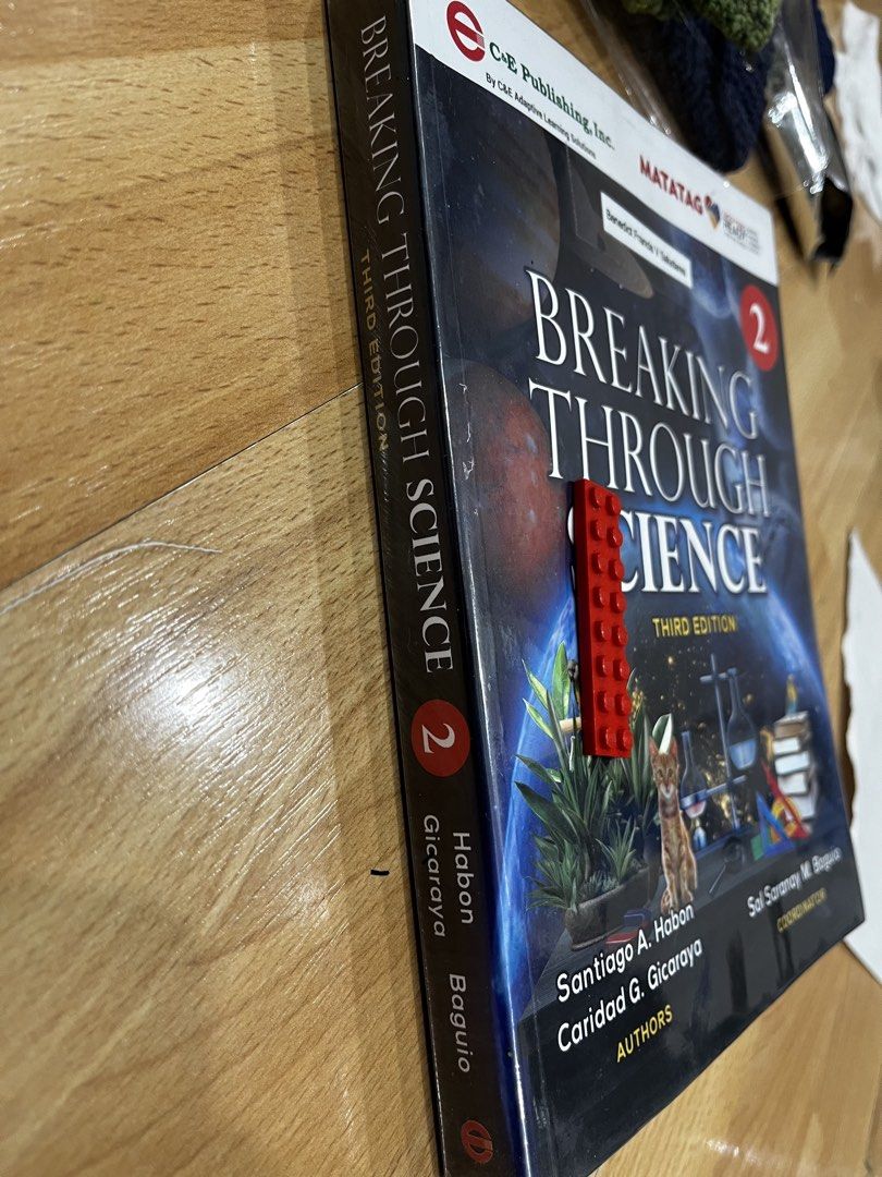 Breaking Through Science Grade 2 Textbook (Category: Textbooks) located in Mandaluyong City. Submitted by j1jinky (Listing ID 1428881174, Image 3). Description: Breaking Through Science Grade 2 Textbook Condition: like new Authors: Santiago A Habon Caridad G Gicaraya .