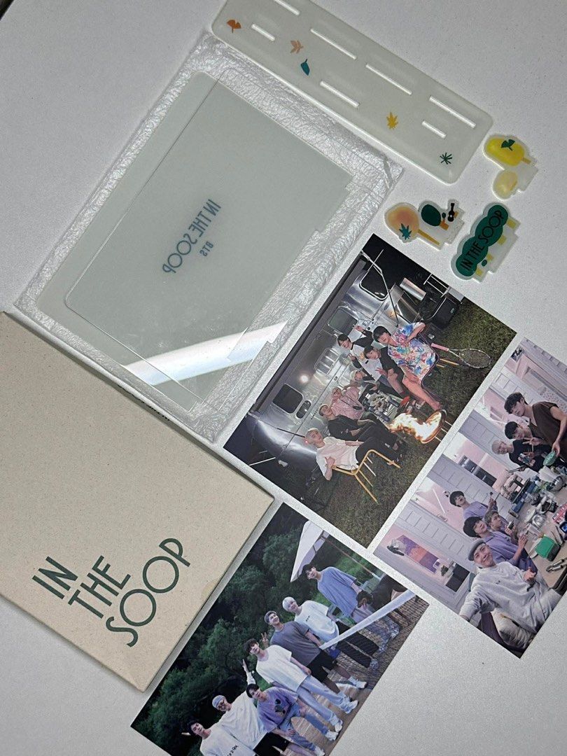 BTS MERCH IN THE SOOP ACRYLIC FRAME (Category: K-Wave Merchandise) located in Manila. Submitted by d_n_a_1 (Listing ID 1428922079, Image 1). Description: BTS MERCH IN THE SOOP ACRYLIC FRAME for sale | wts lfb bts merch | in the soop acrylic frame: ₱600 inclusions: - acrylic frame - acrylic decor - 3 postcards rfs: decluttering / semi quitting sale loc: sampaloc, manila shipping fee to be shouldered by buyer pick up via lalamove / self pick up mee