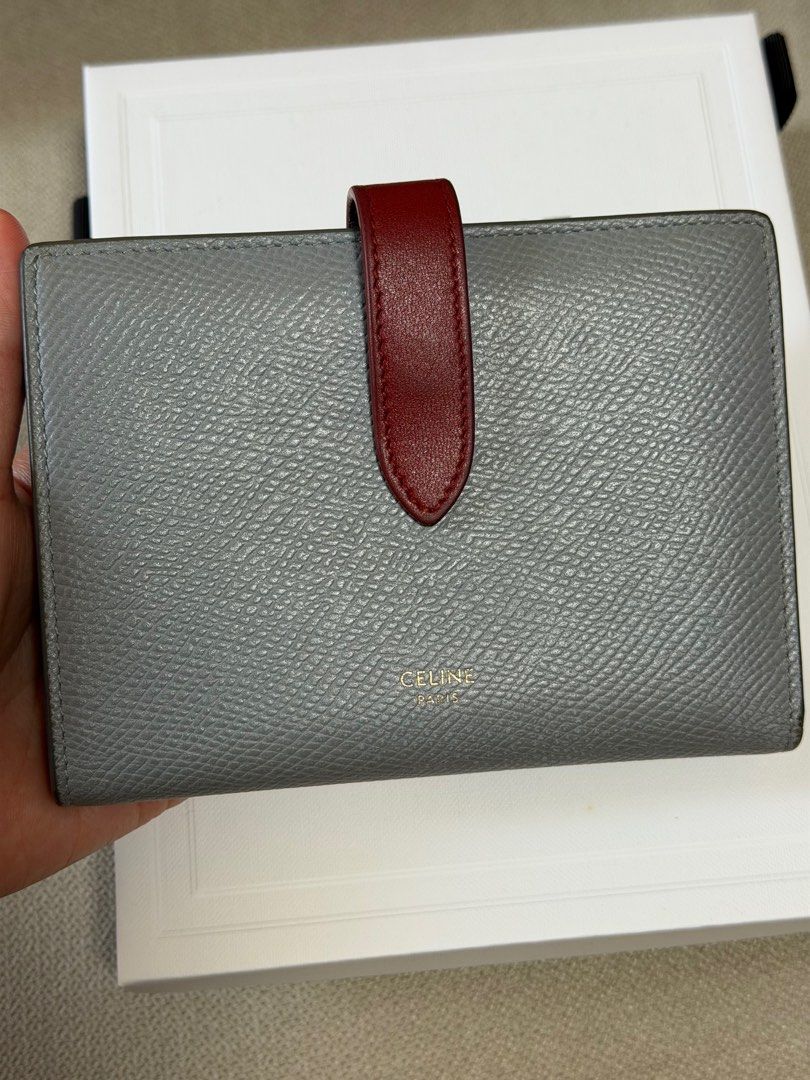 Celine Large Bi-Fold Wallet (Category: Luxury Bags & Wallets) located in Makati City. Submitted by dlhp__ (Listing ID 1428824554, Image 3). Description: Celine Large Bifold Wallet in Blue *Authentic *Sourced in Japan *Comes with box, dust bag & care cards Delivery fee is shouldered by the buyer. Delivery via Grab, Lalamove or LBC only. No meet-ups. Payment via Gcash or Bank Transfer only. No COD. Please examine the photos before purchasing. No re