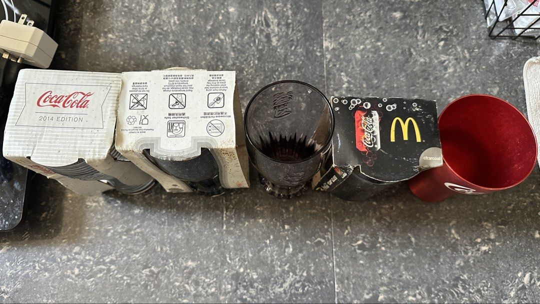 Coca-Cola McDonald's Glass Collection (Category: Vintage Collectibles) located in Paranaque City. Submitted by jingmaquirang (Listing ID 1428835185, Image 2). Description: .