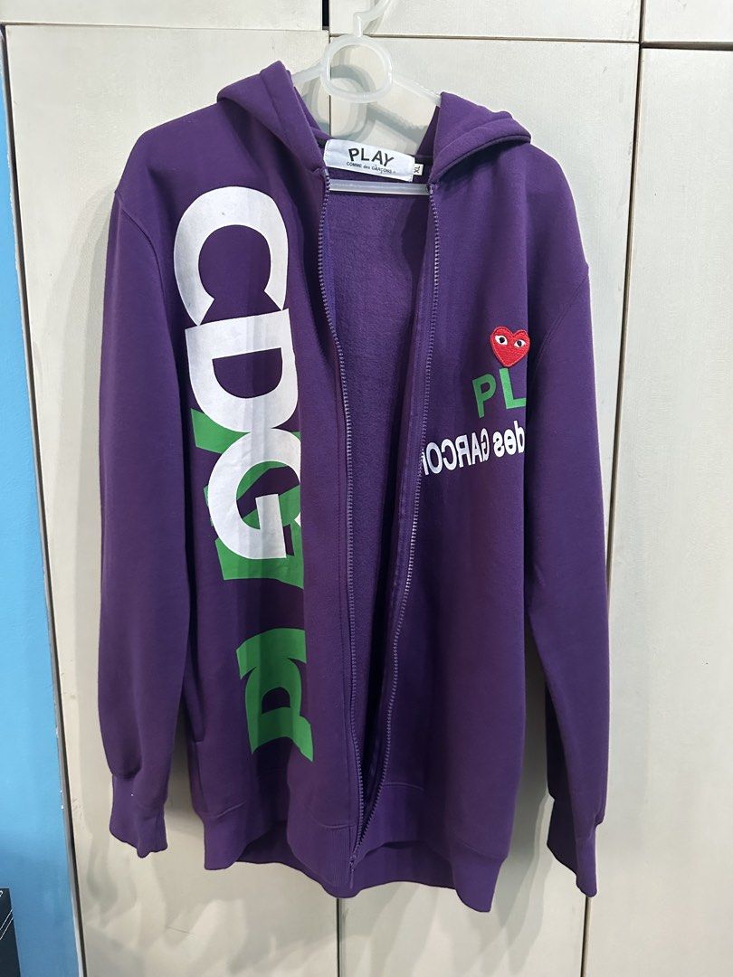 Comme des Garcons Play Zip Hoodie (Category: Coats, Jackets and Outerwear) located in Caloocan City. Submitted by joshuasan34514 (Listing ID 1428892934, Image 3). Description: CDG COMME DES GARCONS ZIP UP HOODIE SIZE XL ON TAG DIMENSIONS: 21x28 BRAND NEW 10/10 MEETUP: WELCOME ROTONDA QC, SM STA MESA, LRT 2 VMAPA COD. VID CALL FOR SAFETY.
