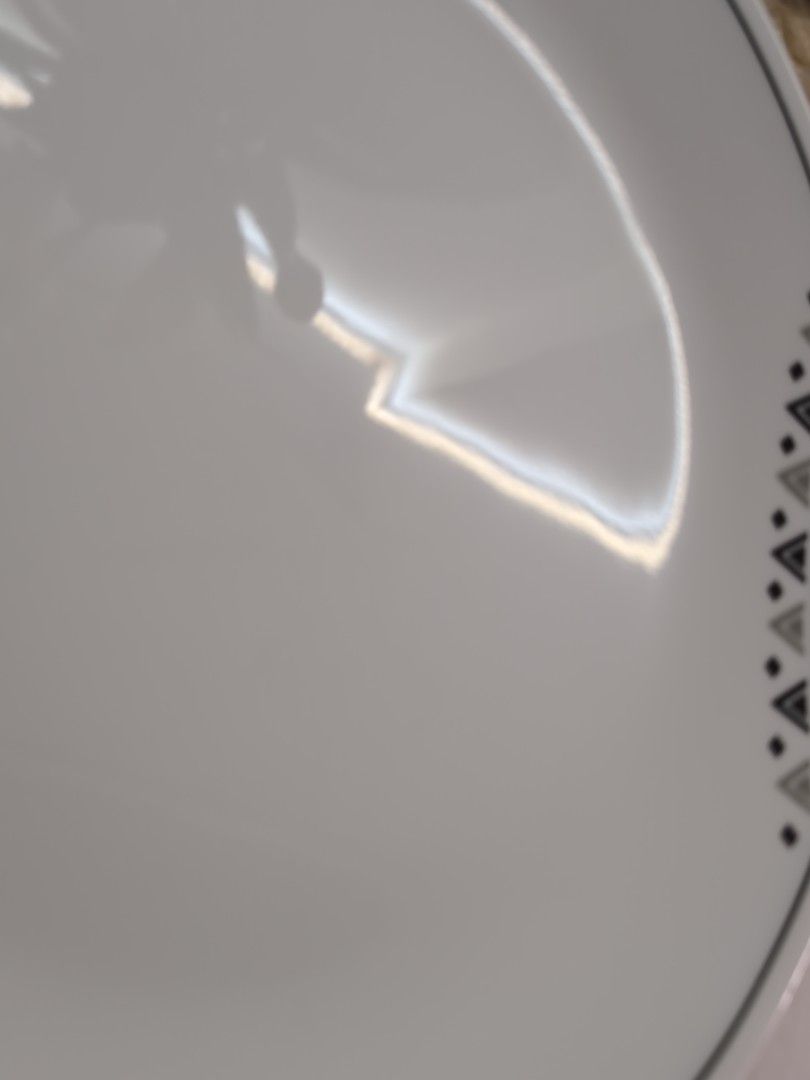 Corelle Plate Set - White with Geometric Design466873177174845443