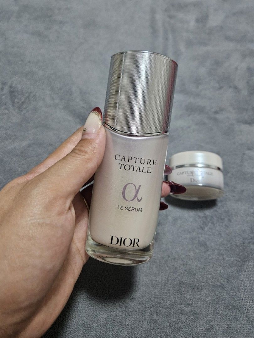Dior Capture Totale Le Serum (Category: Face Care) located in Manila. Submitted by online.tipid (Listing ID 1428975007, Image 1). Description: Authentic - Bought in Ayala Malls Manila Bay Brand new 50ml.