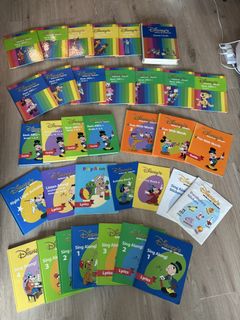 Disney world of english sing along 出售| 兒童書籍| Carousell Hong Kong