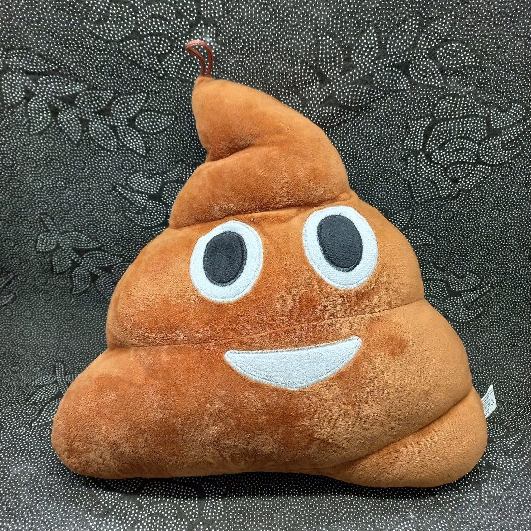Emoji Poop Plush Pillow 3 (Category: Bedding & Towels) located in Bontoc. Submitted by shaneebhee (Listing ID 1428930127, Image 1). Description: 📍 Location: Bontoc, Mountain Province, CAR 🚚 Delivery: Every morning at 7 o'clock; Courier (J&T) 🚛 Shipping Time: Luzon (2-3 days) Min. SF php94; VizMin (3-7 days) 💰 Payment: GCash.