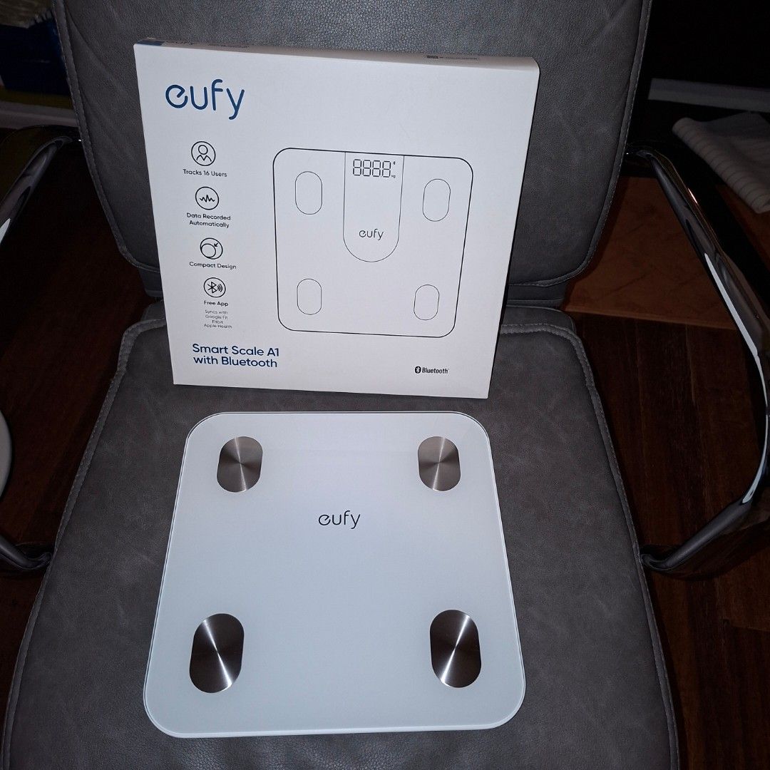 Eufy Smart Scale A1 with Bluetooth (Category: Health Monitors & Weighing Scales) located in Pasig City. Submitted by thethinkers (Listing ID 1428923834, Image 3). Description: This is available as long as this is posted/visible listing. You may message me with the answer to the following questions once you are fully decided to purchase, should you need further thinking and canvassing you may just save the listing for future reference. 1. Will you