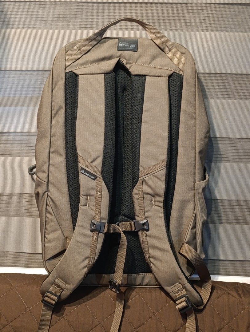 Gregory Retna 20 Backpack - Mirage Tan (Category: Backpacks) located in Manila. Submitted by yunicool (Listing ID 1428920533, Image 2). Description: Gregory Backpack – Brand New with Tag! 💰 Original Price: ₱7,790 💸 Selling Price: ₱5,000 only (save ₱2,790!) ✨ Details: Brand new with tag 🎨 Color: Mirage Tan (neutral brown/khaki tone – madaling i-match) 💪 Durable and high-quality material 🎒 Comfortable padded straps 📦 Spacious main compartment