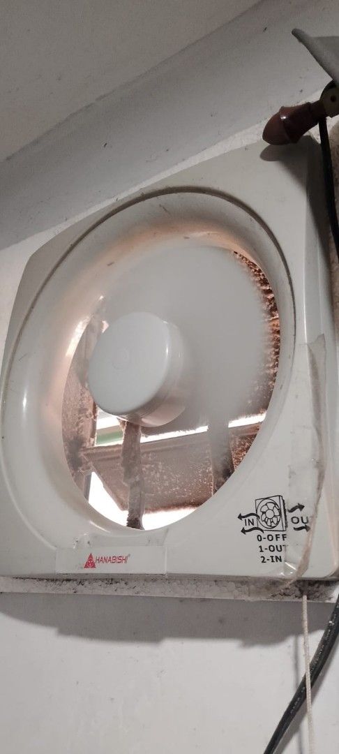 Hanabishi Exhaust Fan (Category: Fans) located in Manila. Submitted by rendezvous. (Listing ID 1428818204, Image 1). Description: In and Out feature perfect this summer bought for 1800+.